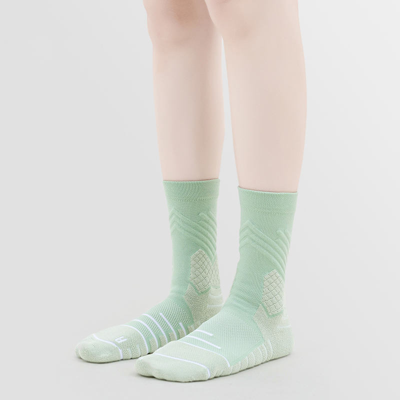 Basketbalové rýchloschnúce froté ponožky